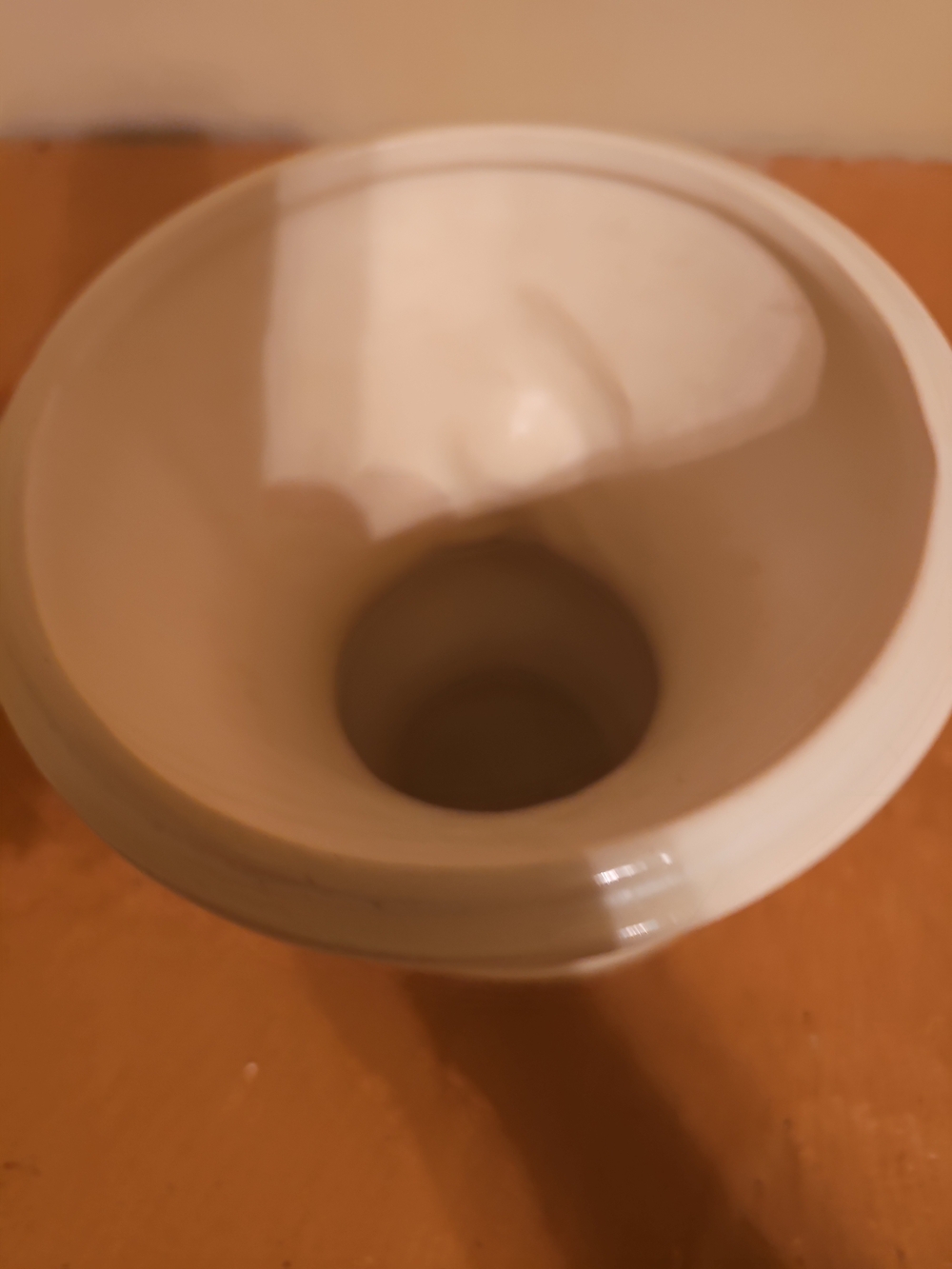Vintage  "Blossom Time" Circa 1946  McCoy Vase 6.5" - Picture 4 of 5